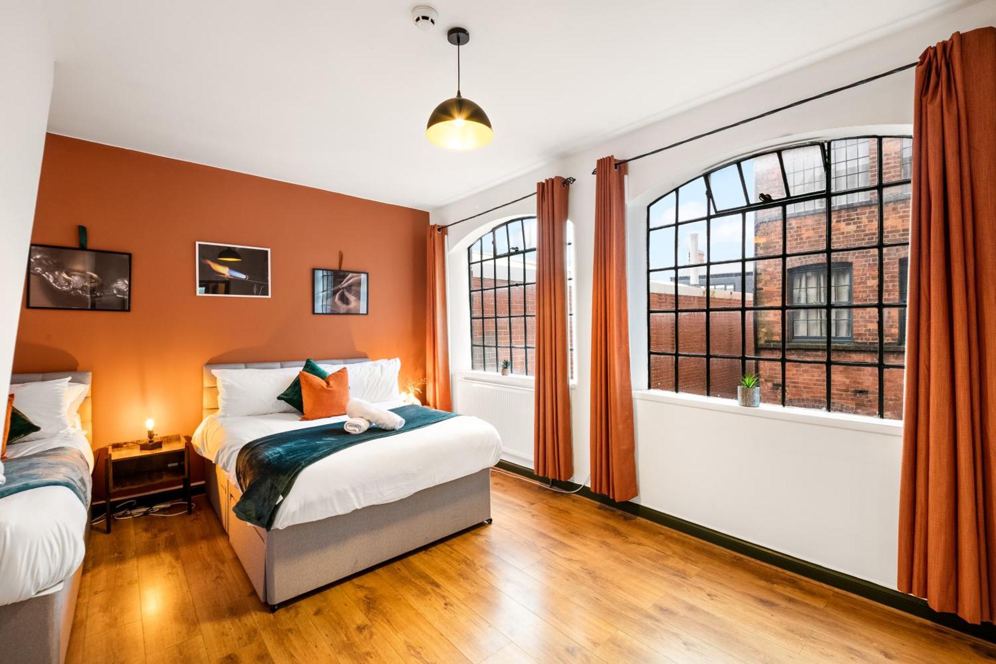 Spacious Birmingham City Apartment 外观 照片