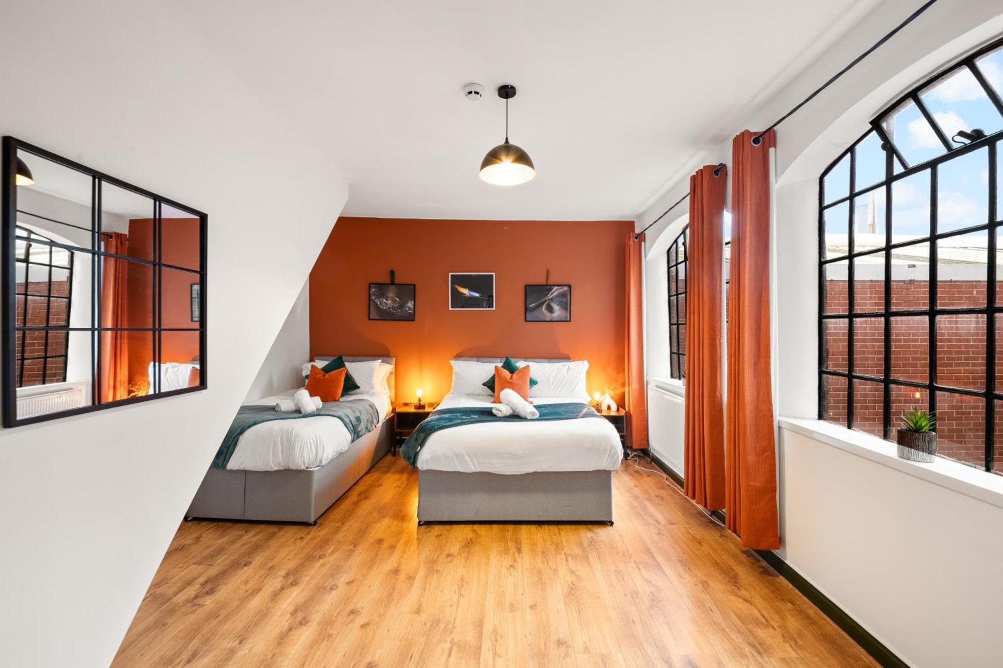 Spacious Birmingham City Apartment 外观 照片